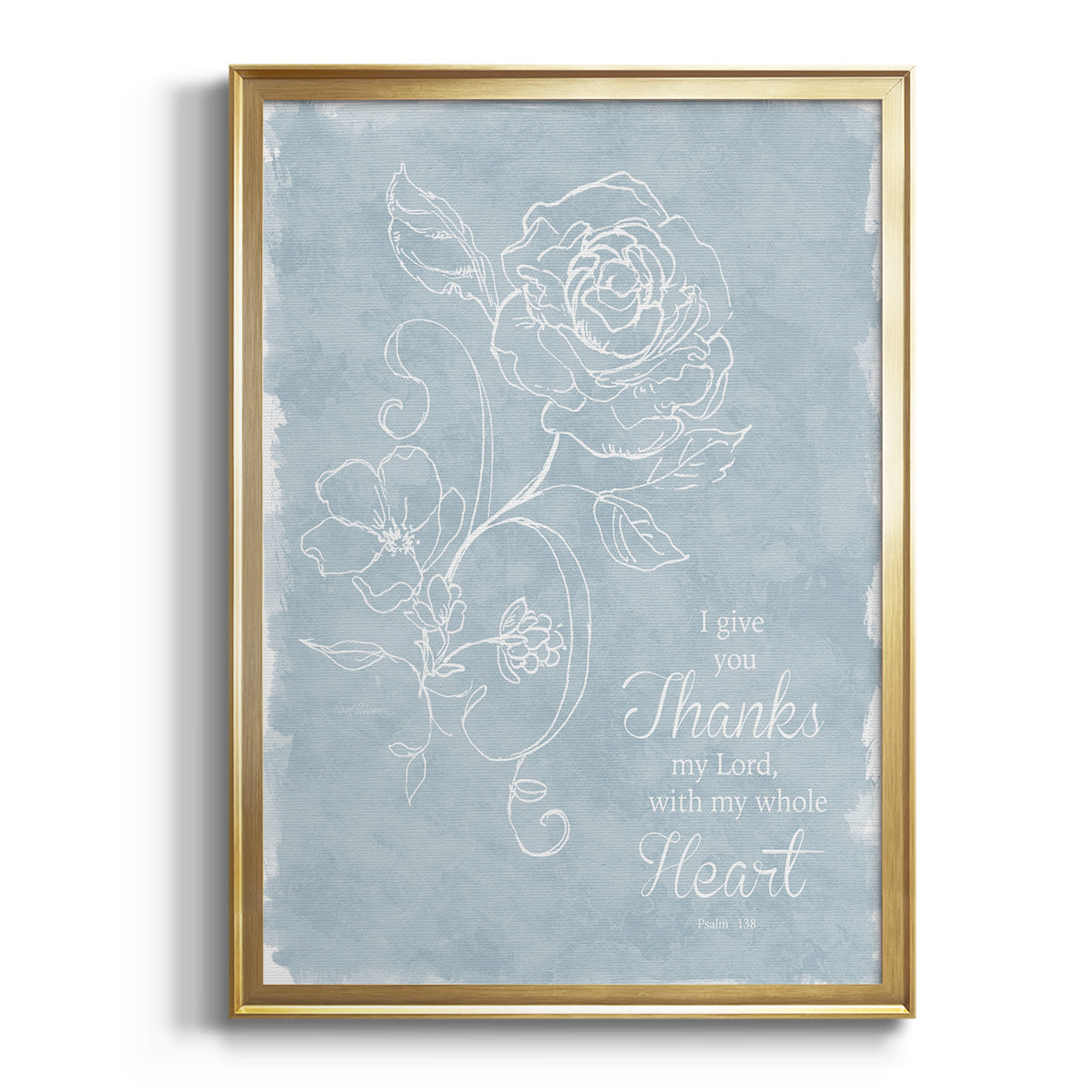 Whole Heart Premium Framed Print - Ready to Hang