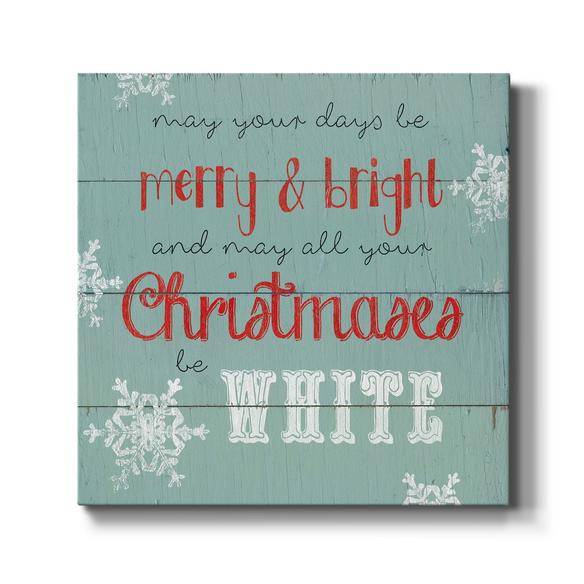 White Christmas - Canvas Art Print