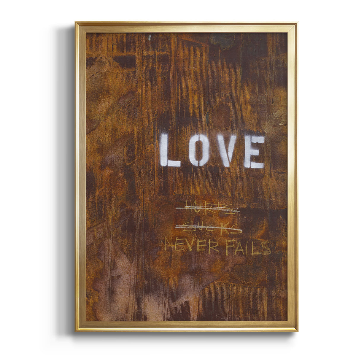 Soft Half Shell I - Modern Framed Canvas Print