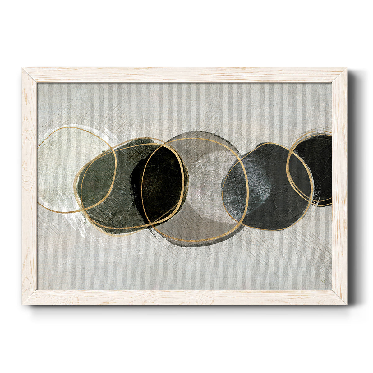 River Rock-Premium Framed Canvas - Ready to Hang