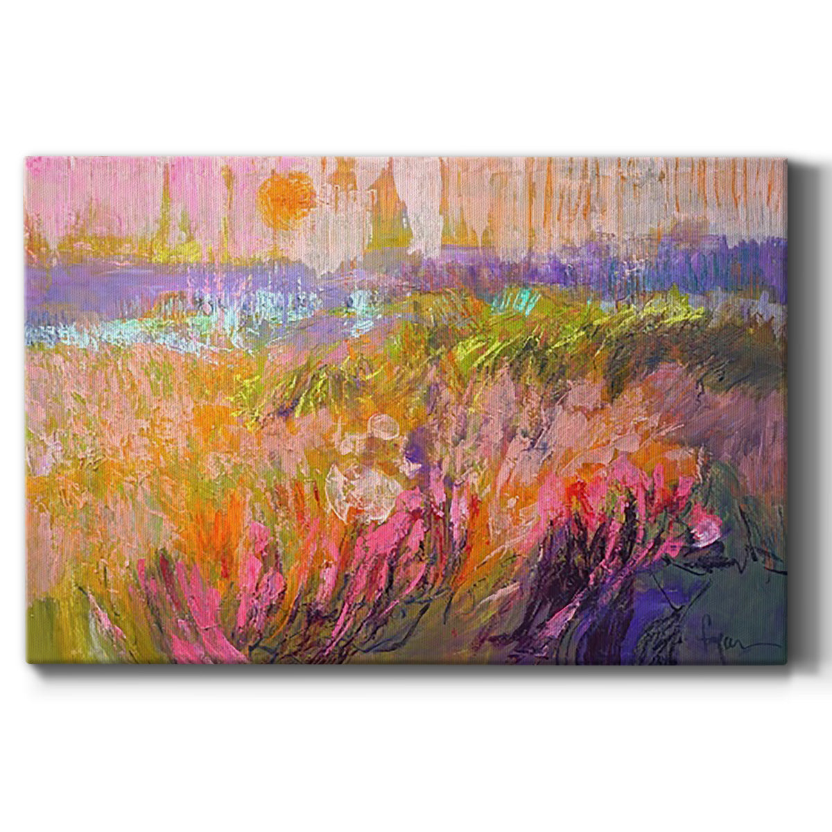 Among the Green Pastures VI - Canvas Art Print