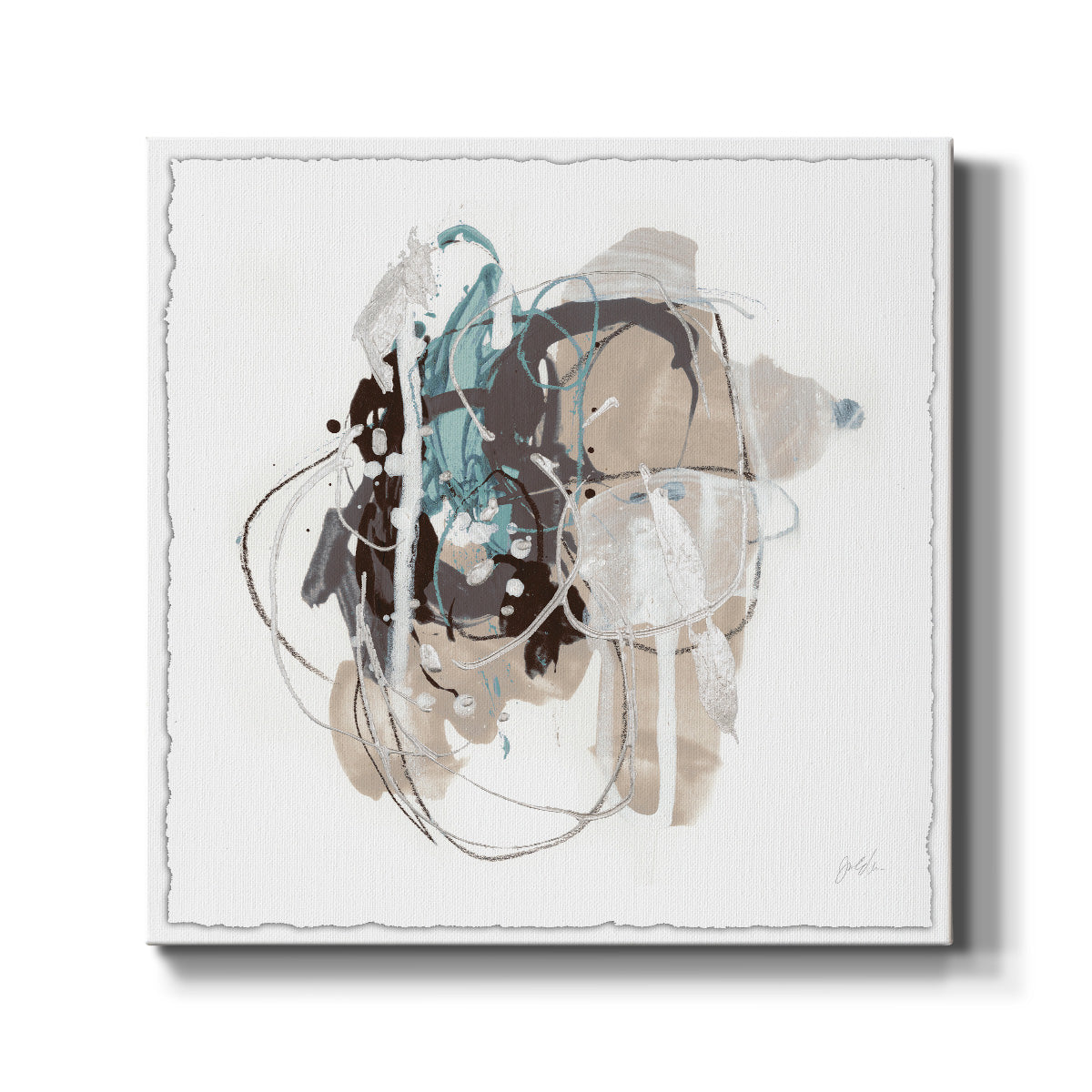 Tranquil Marks IV-Premium Gallery Wrapped Canvas - Ready to Hang