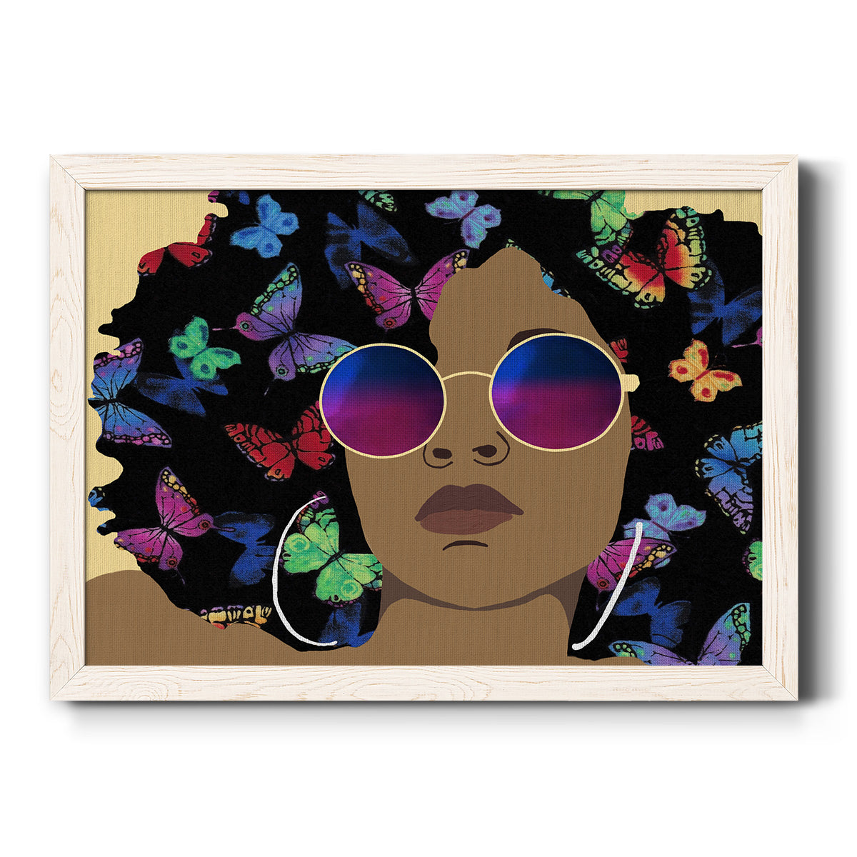 Butterfly Diva I-Premium Framed Canvas - Ready to Hang