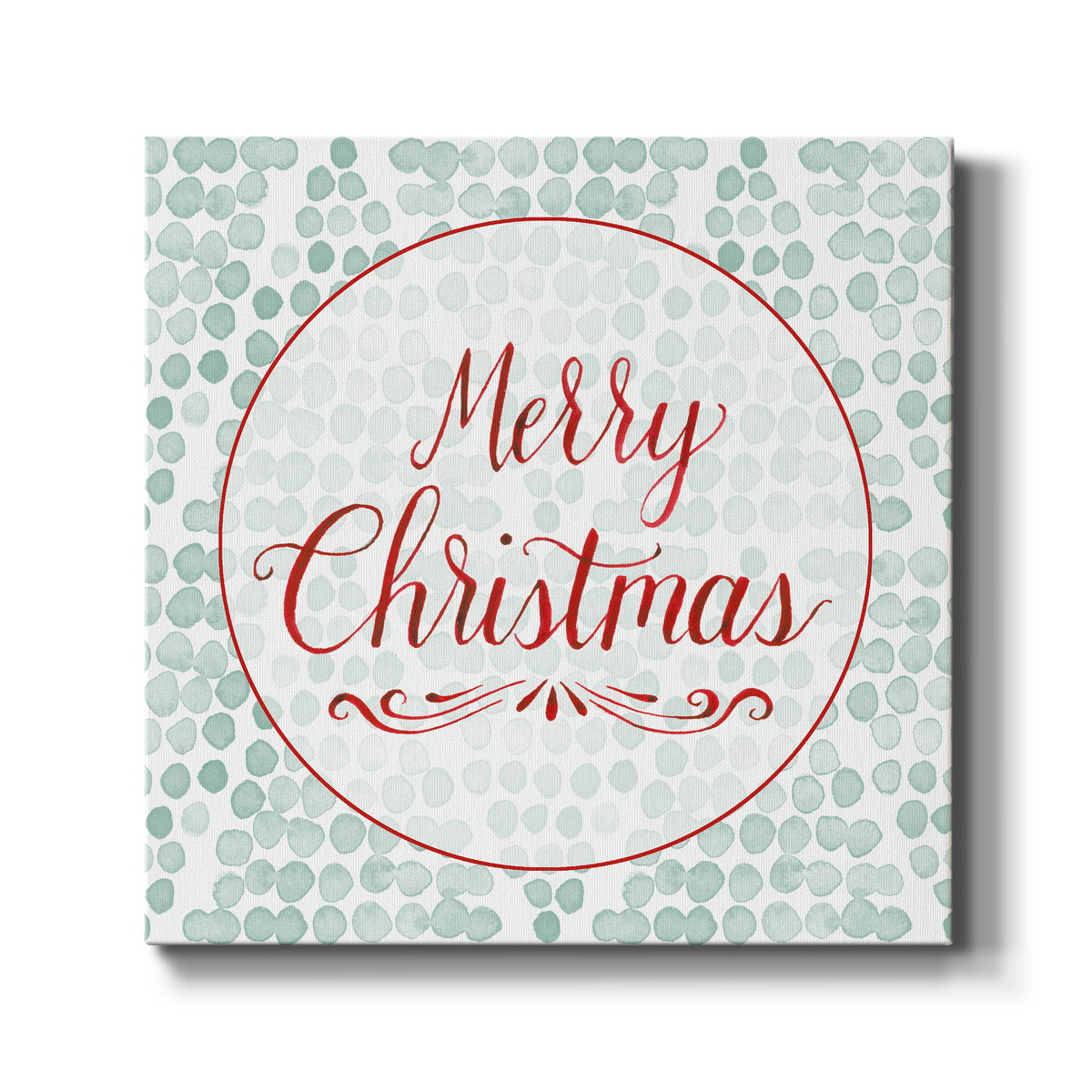 Christmas Tree Whimsy Collection E - Canvas Art Print