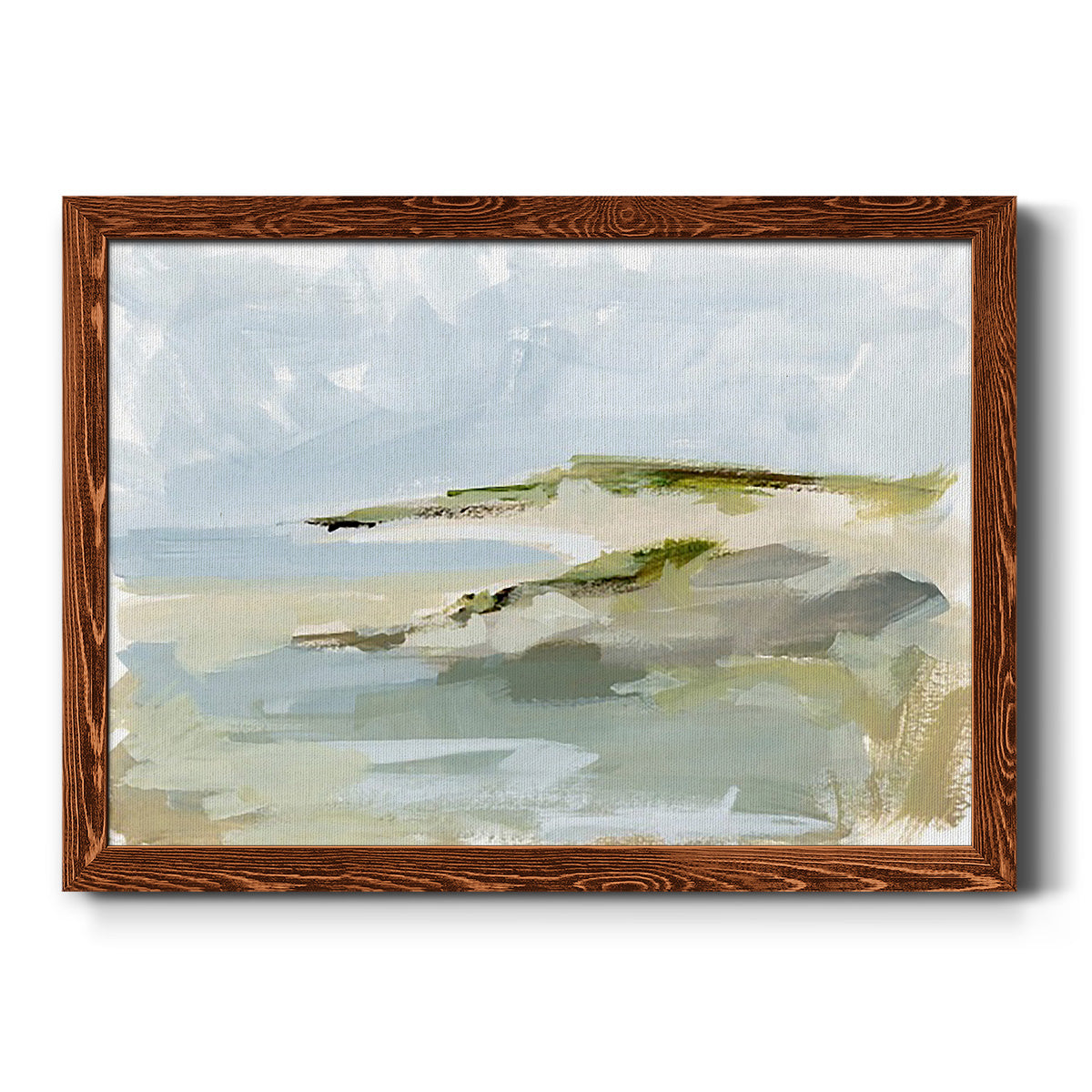 Sea Cove Impression I-Premium Framed Canvas - Ready to Hang