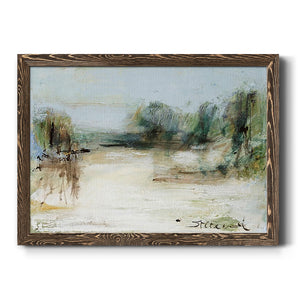 Wintery Horizon III-Premium Framed Canvas - Ready to Hang