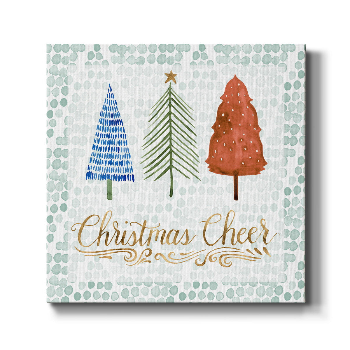 Christmas Tree Whimsy IV - Canvas Art Print