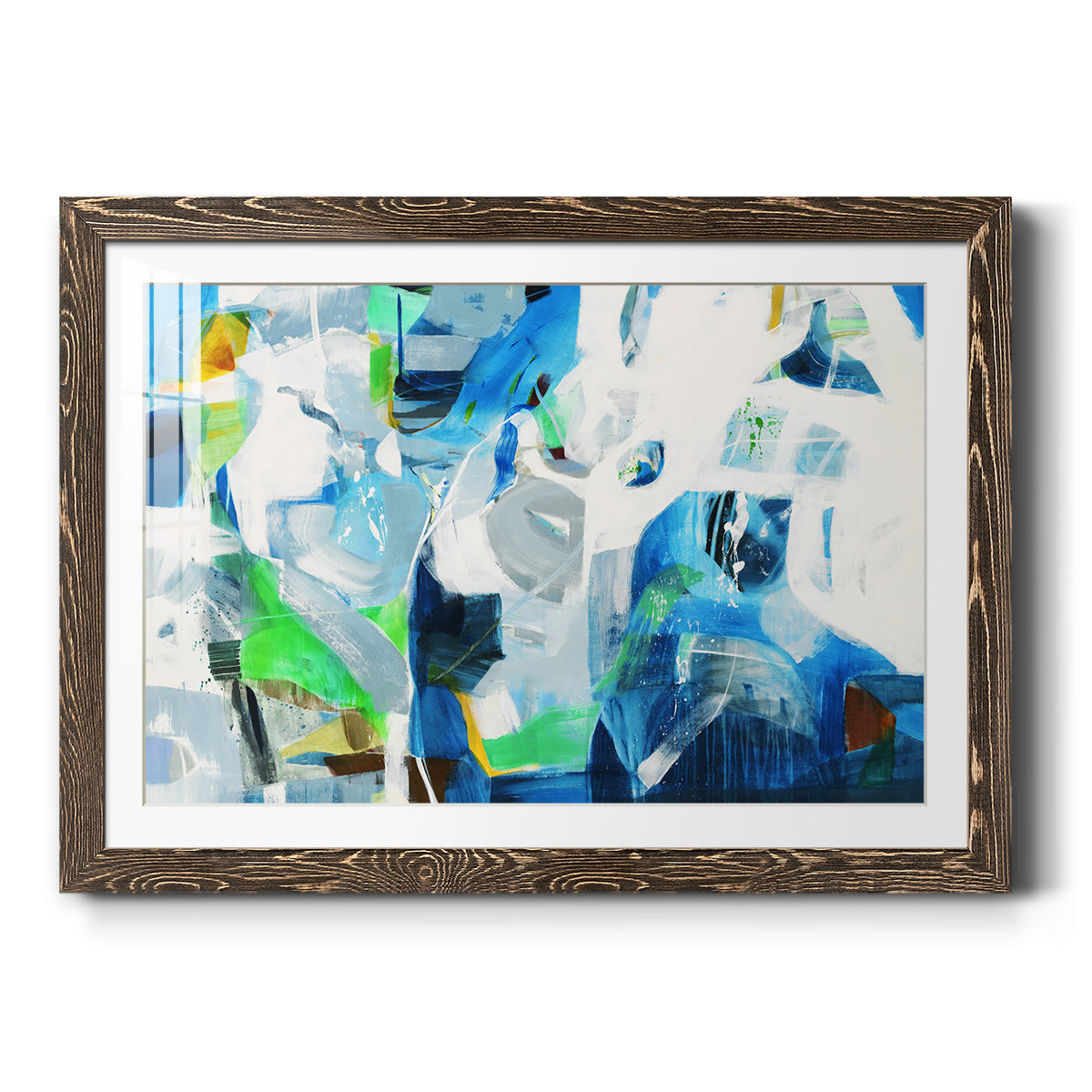 Down the Rapids-Premium Framed Print - Ready to Hang