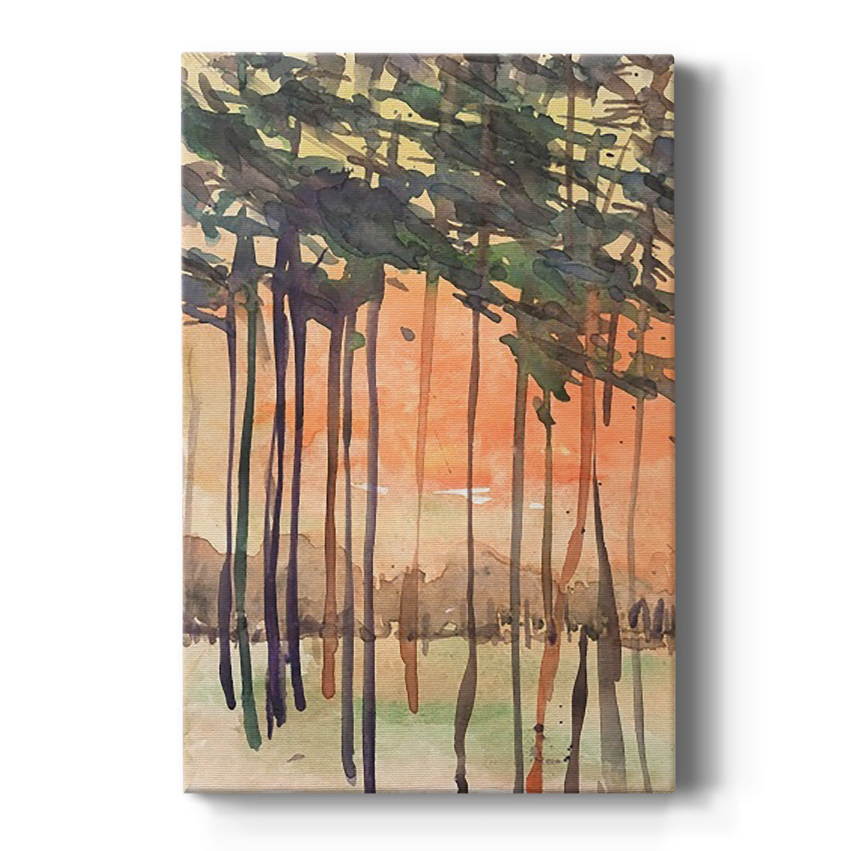 Between the Trees II - Canvas Art Print