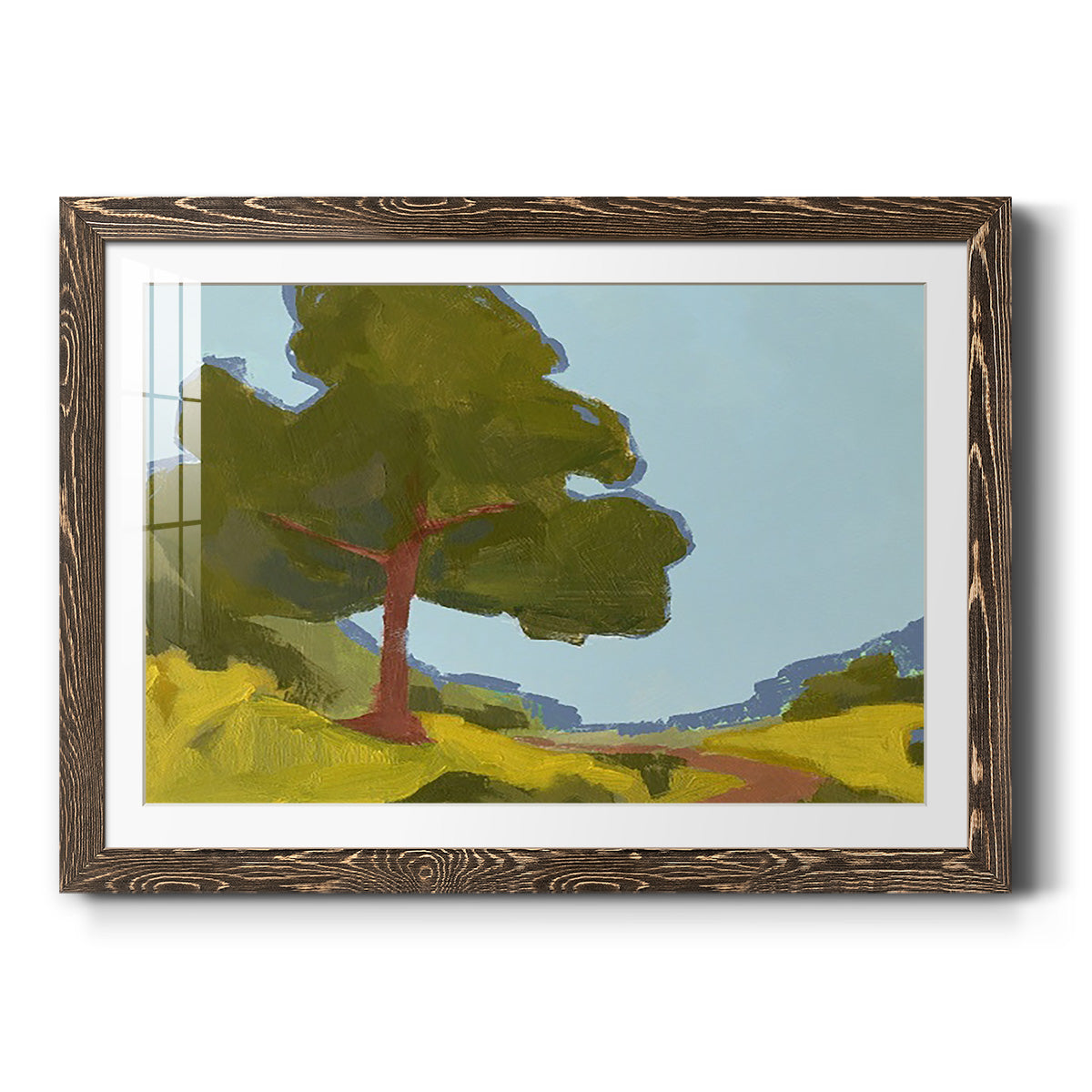 Bright Park II-Premium Framed Print - Ready to Hang