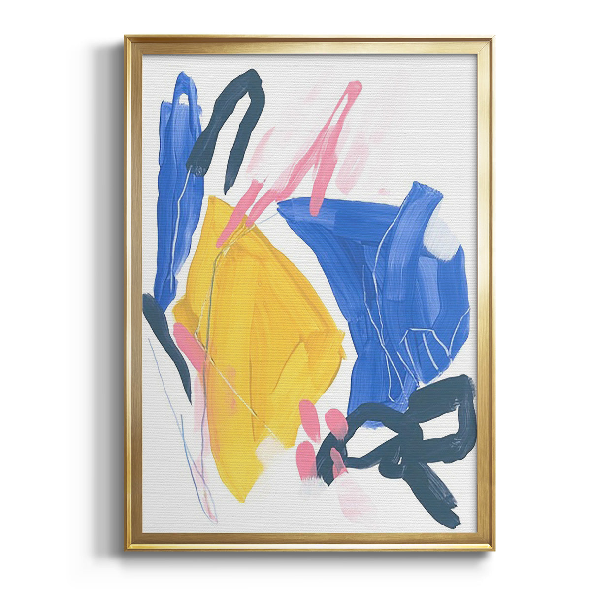 Sepia Botanical Journal I - Modern Framed Canvas Print