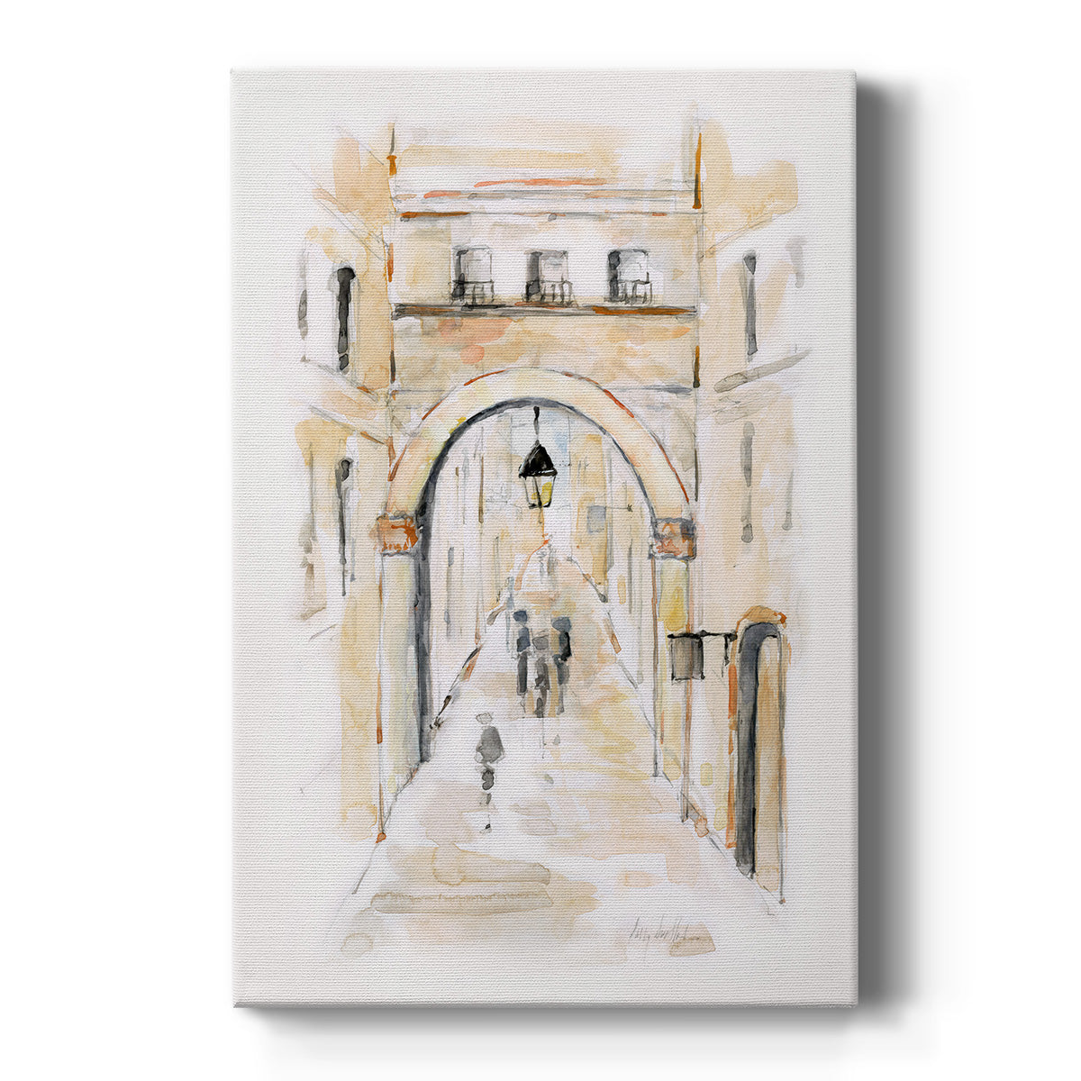 Venice Market Day I Premium Gallery Wrapped Canvas - Ready to Hang