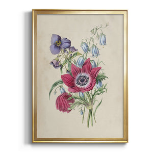 Antique Garden Bouquet I Premium Framed Print - Ready to Hang