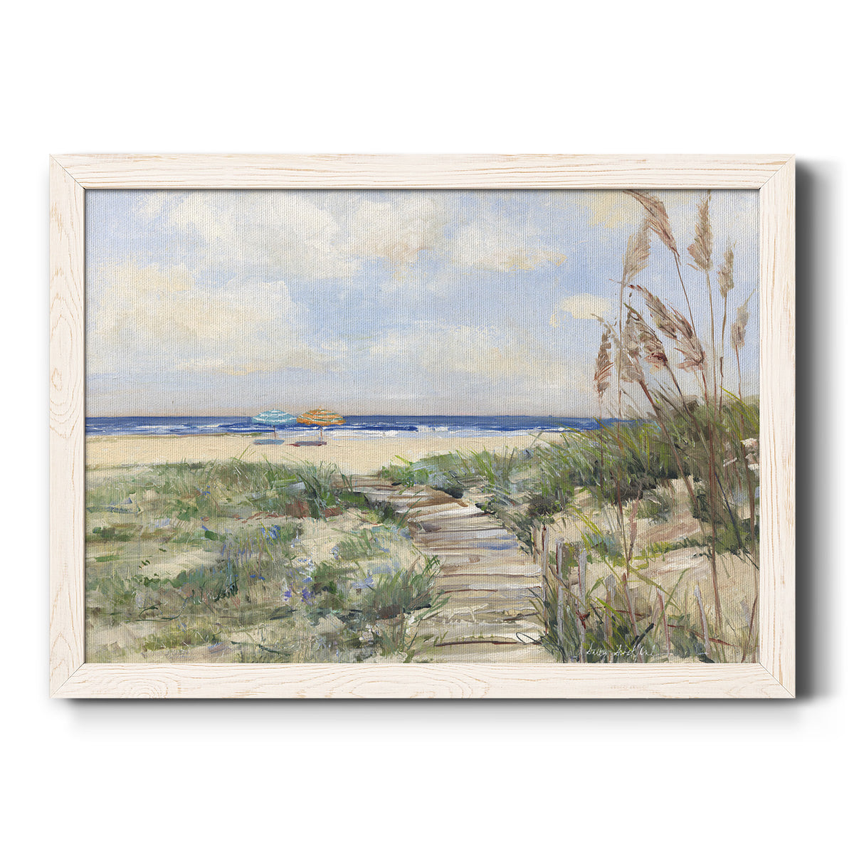 Summer Seas-Premium Framed Canvas - Ready to Hang