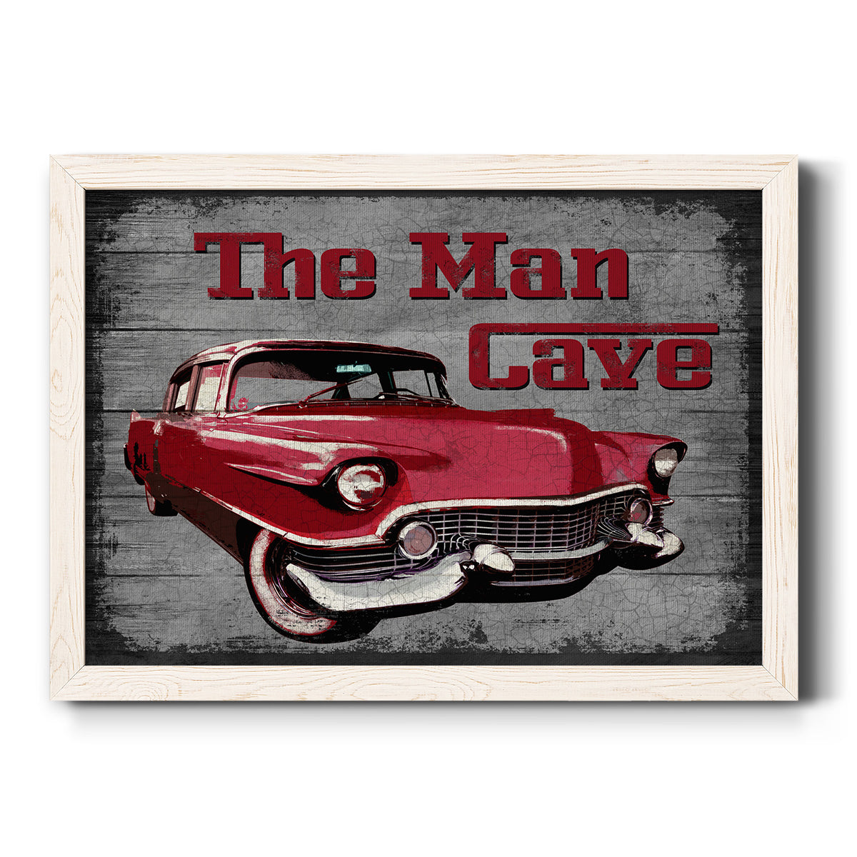 The Man Cave-Premium Framed Canvas - Ready to Hang