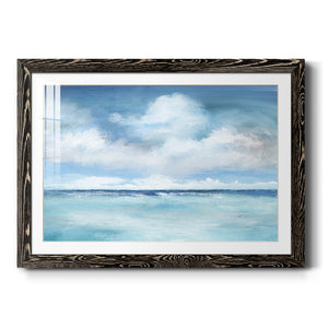 Caribbean Clouds-Premium Framed Print - Ready to Hang