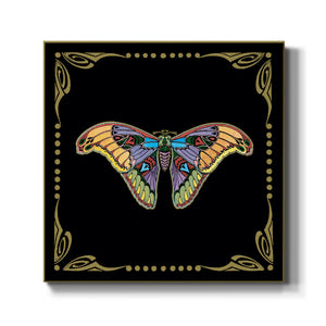 Cloisonne Butterfly-Premium Gallery Wrapped Canvas - Ready to Hang