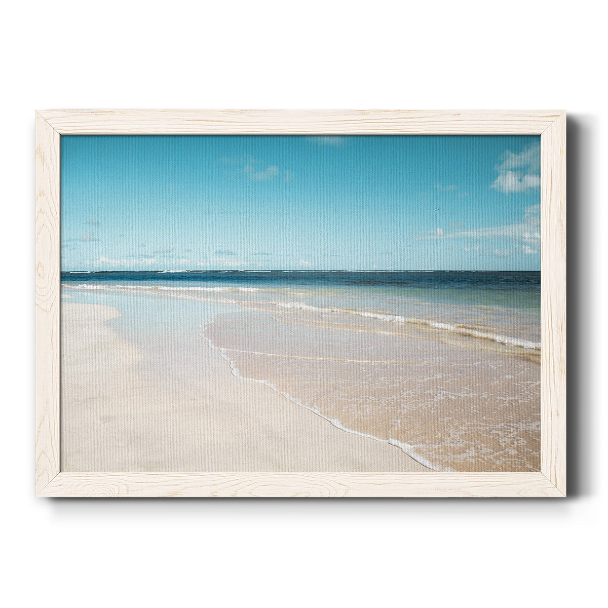 Sugar Sand Beach-Premium Framed Canvas - Ready to Hang