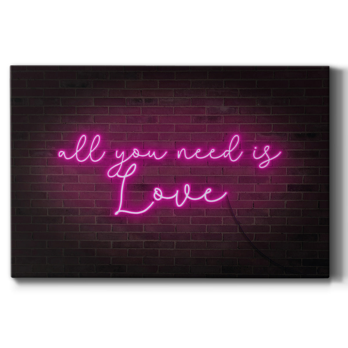 Neon Love I - Canvas Art Print