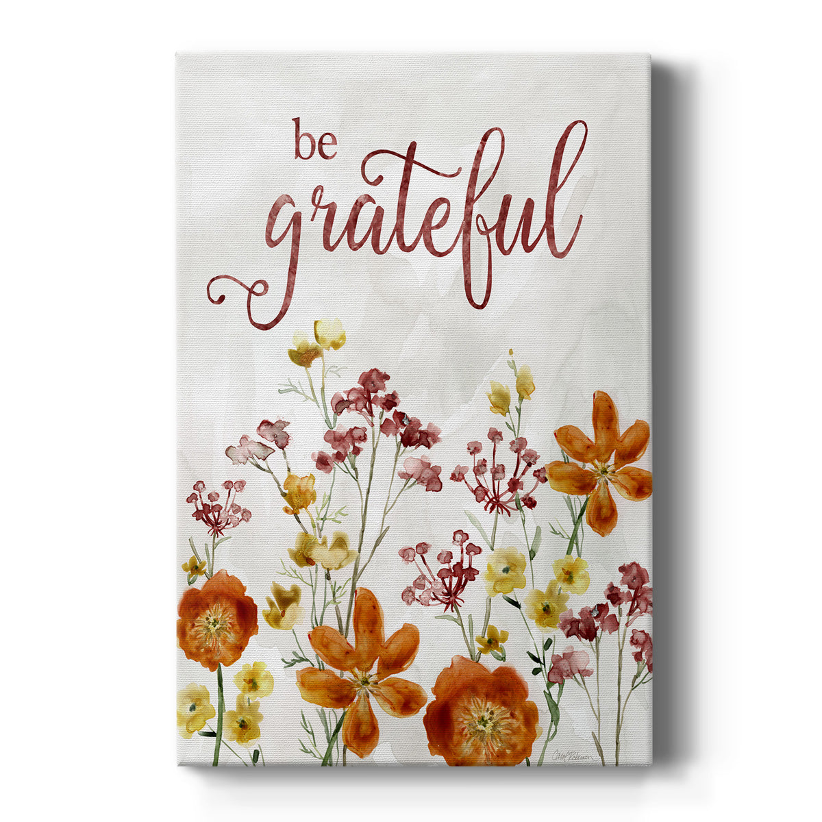 Grateful Catalina Bouquet - Canvas Art Print
