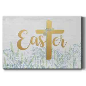 Easter Wildflowers Premium Gallery Wrapped Canvas - Ready to Hang