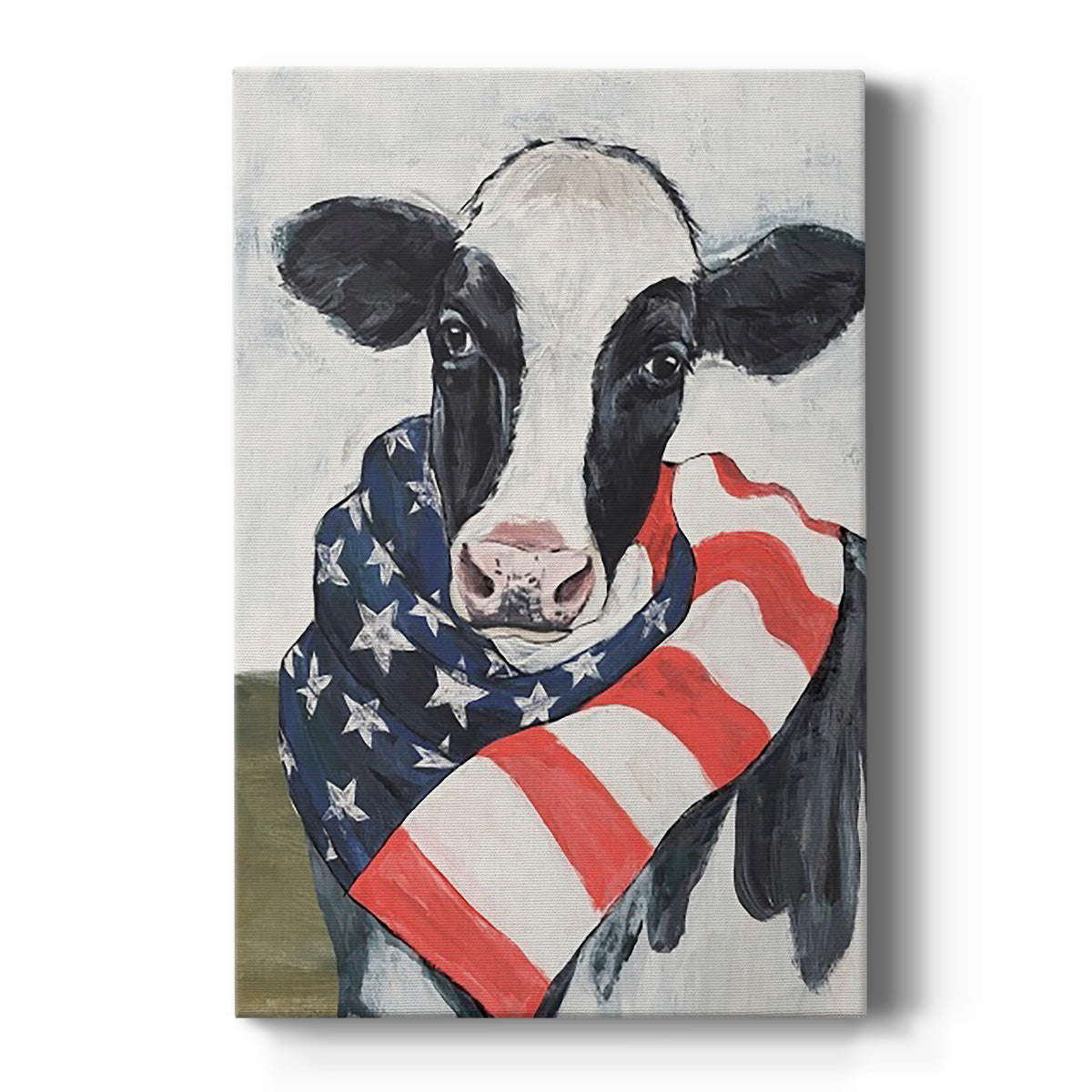 American Cow I - Canvas Art Print