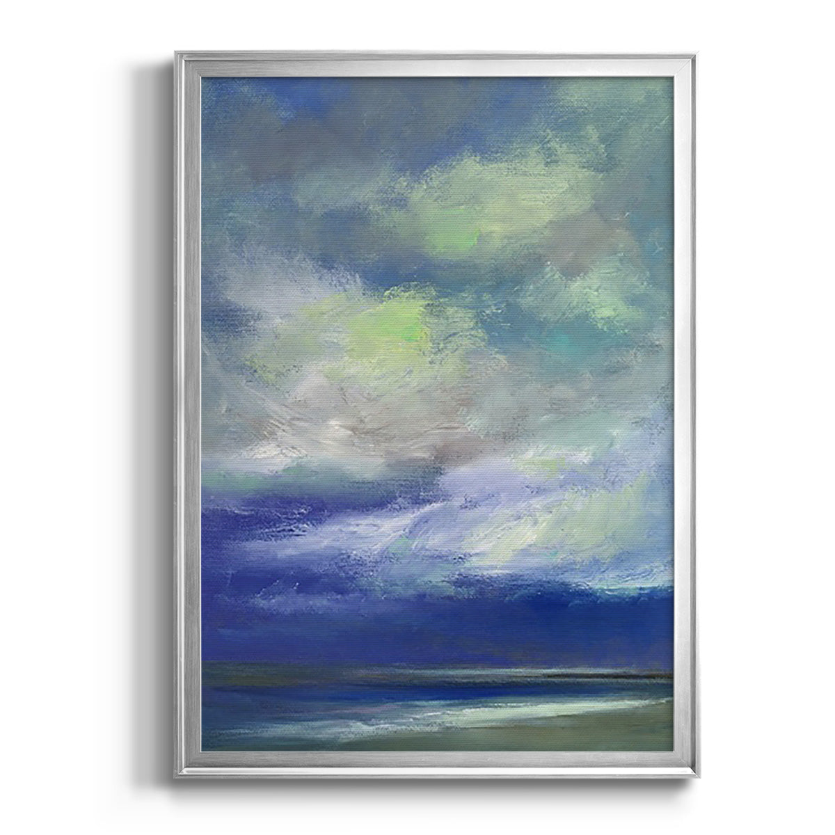 Island Dusk Premium Framed Print - Ready to Hang