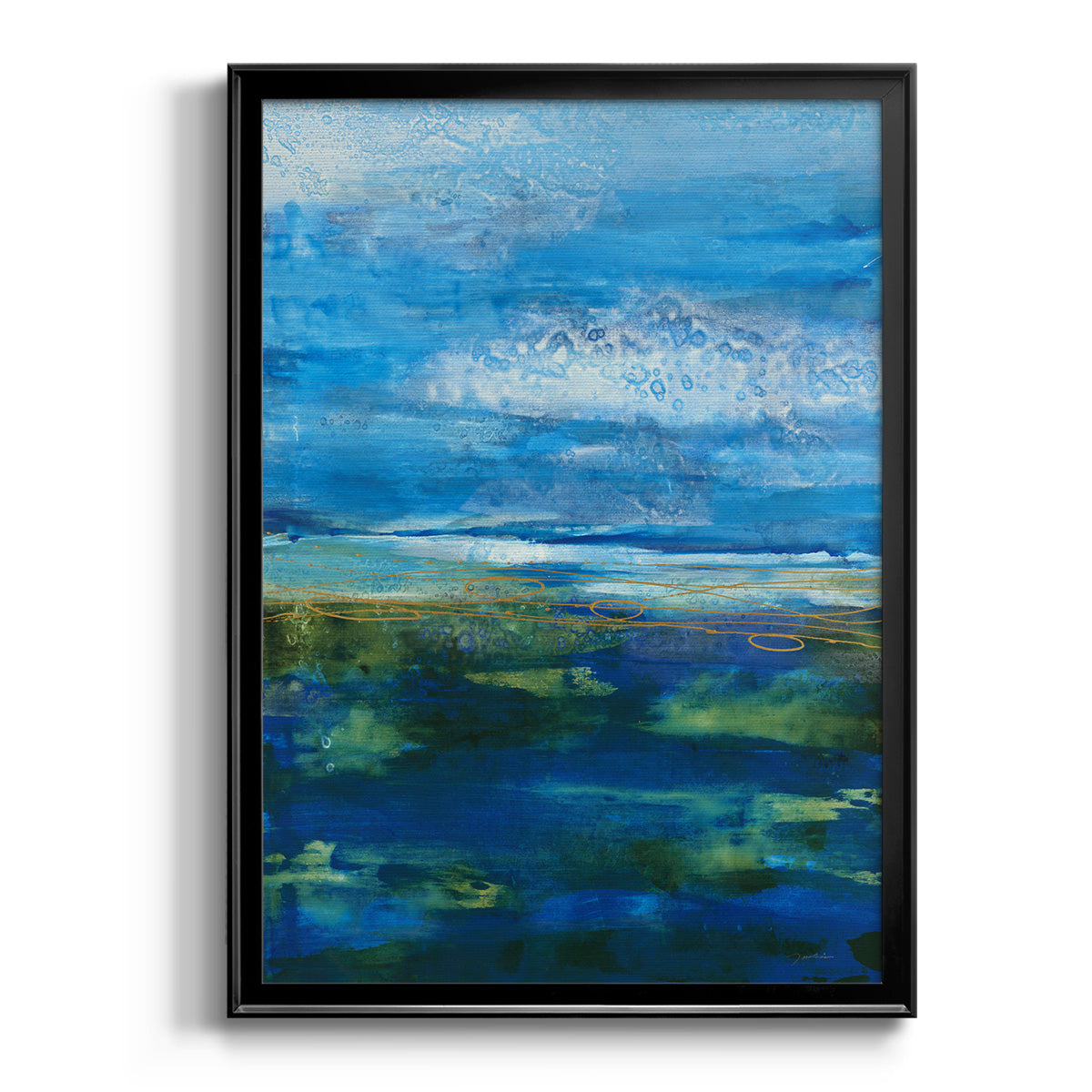 Island Groove Premium Framed Print - Ready to Hang
