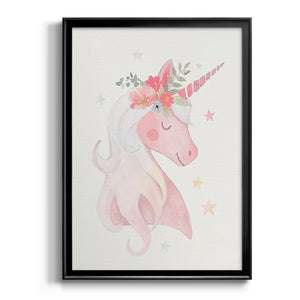 Sweet Unicorn II Premium Framed Print - Ready to Hang