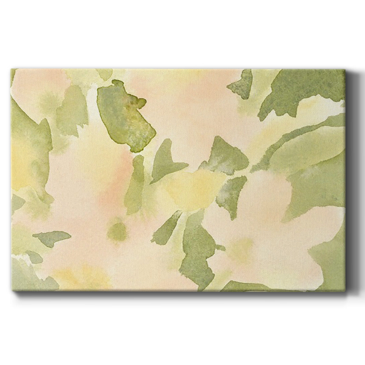 Verdant Floral Abstract I - Canvas Art Print