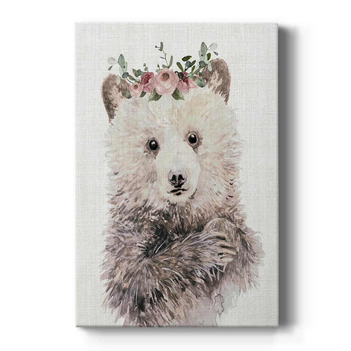 Dressy Cub Premium Gallery Wrapped Canvas - Ready to Hang