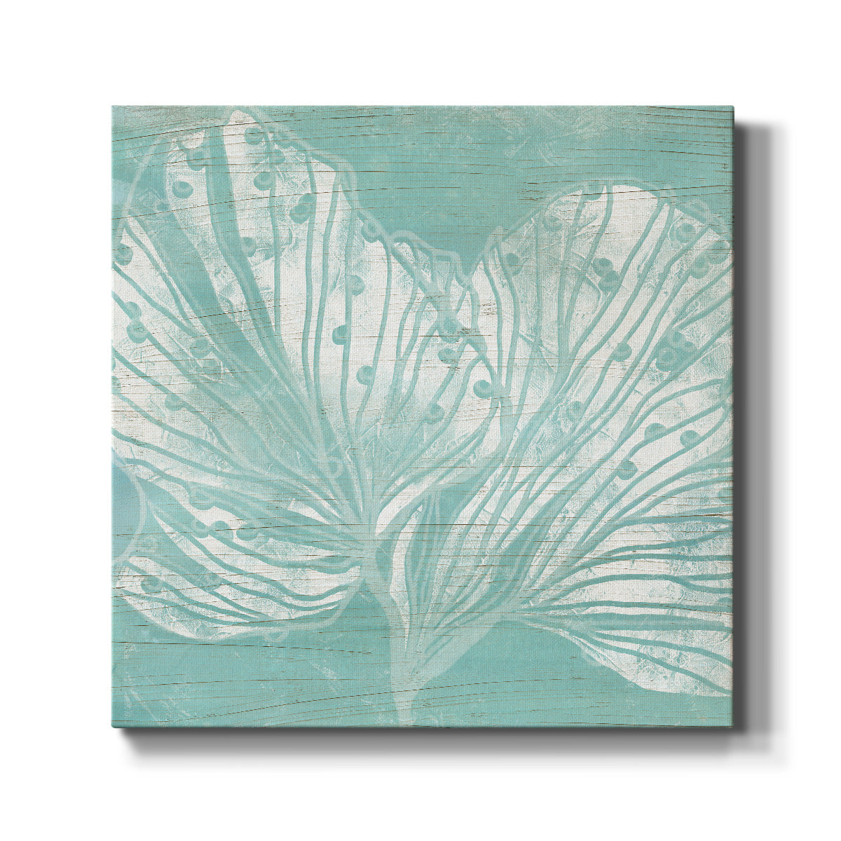 Cerulean Sea Coral II - Canvas Art Print