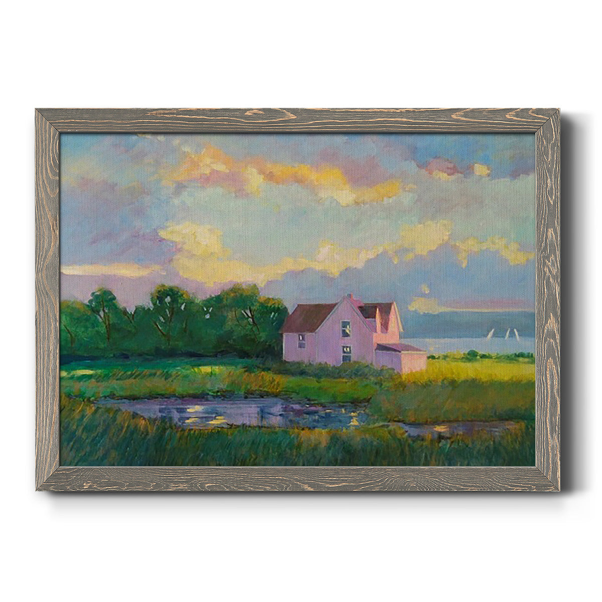 The Cape-Premium Framed Canvas - Ready to Hang