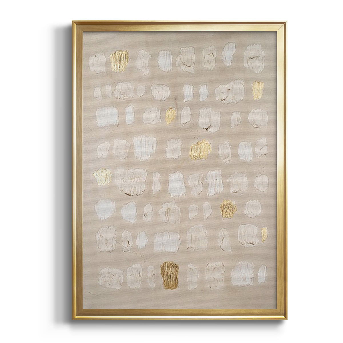 Soft Half Shell I - Modern Framed Canvas Print