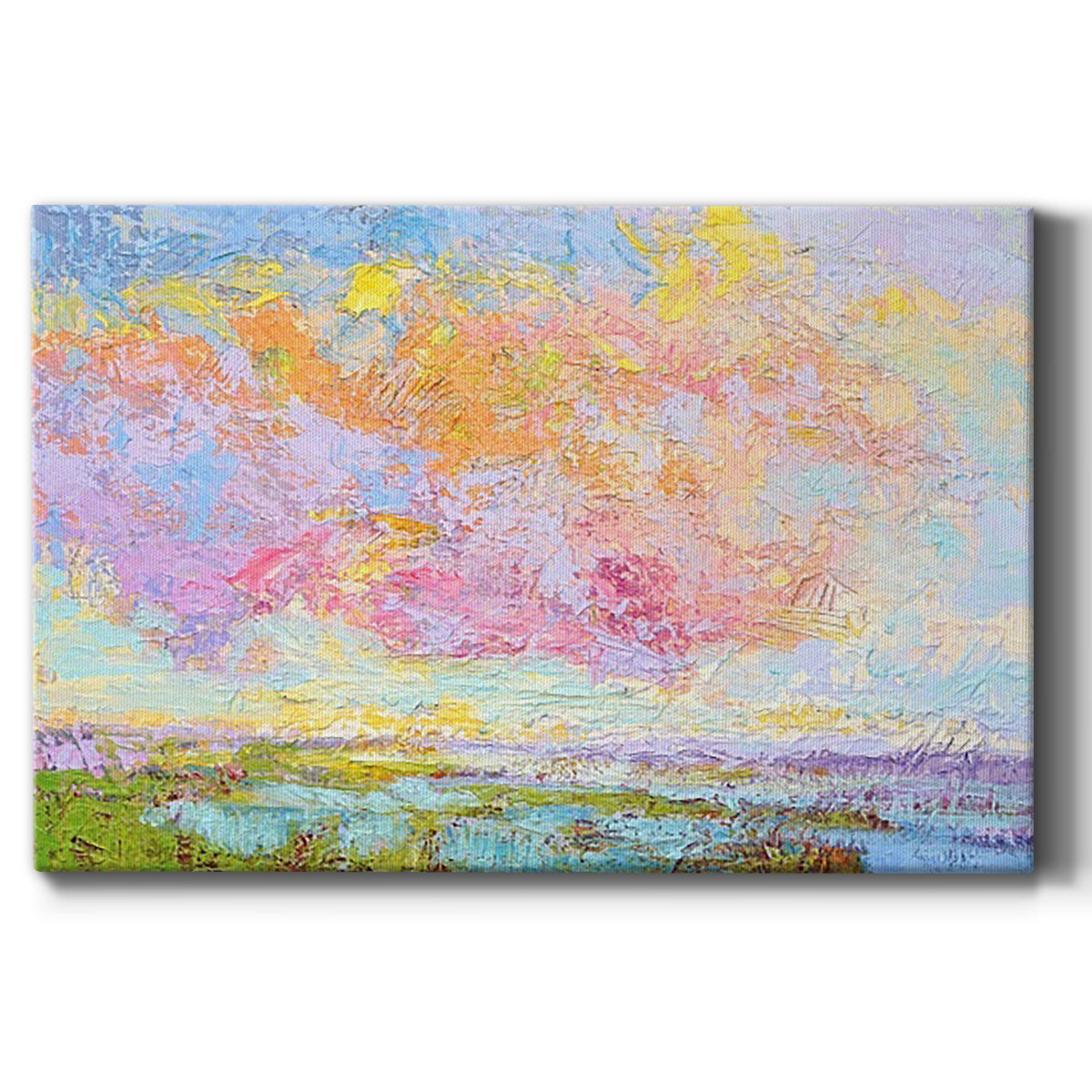 On a Summer's Eve Premium Gallery Wrapped Canvas - Ready to Hang