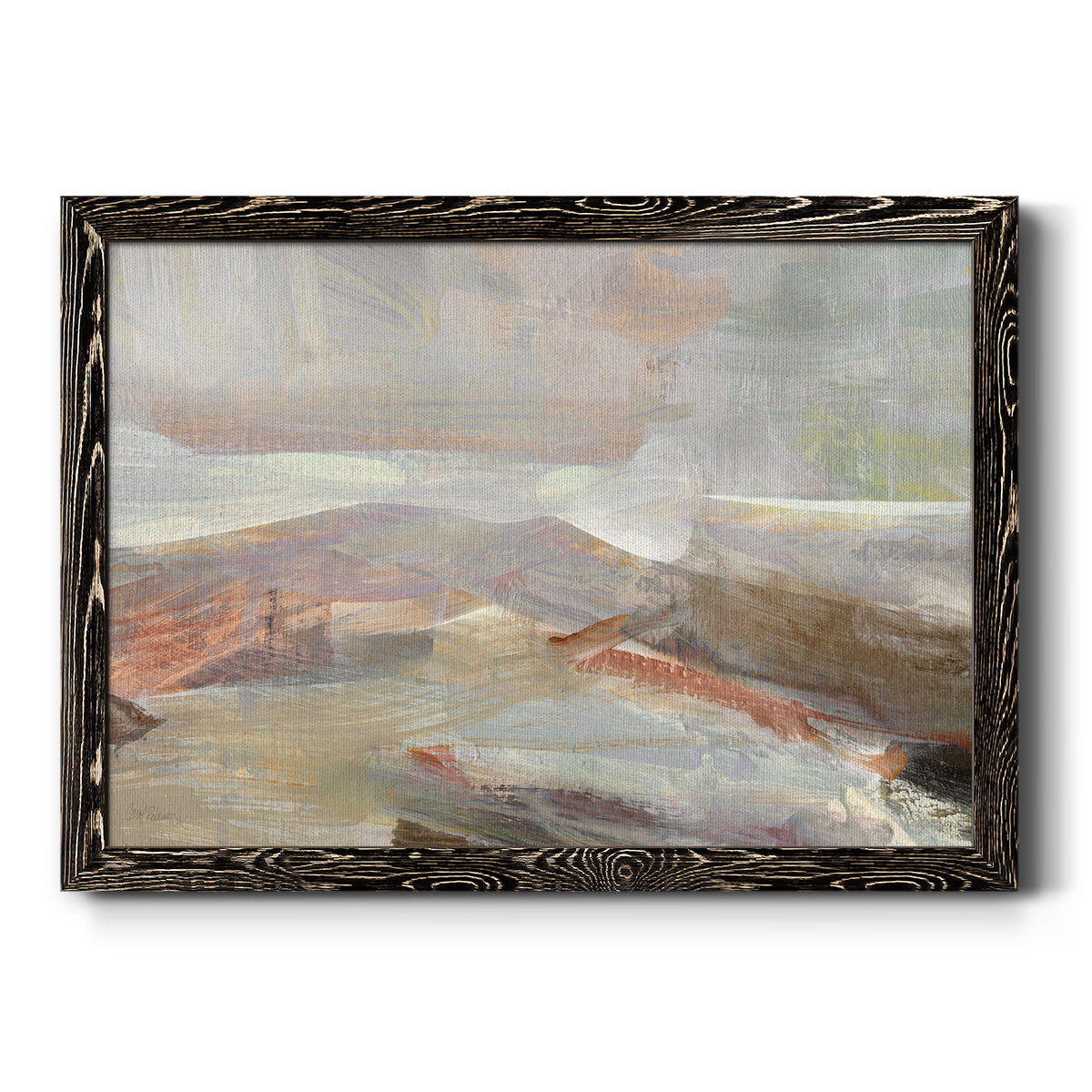 Distant Canyon-Premium Framed Canvas - Ready to Hang