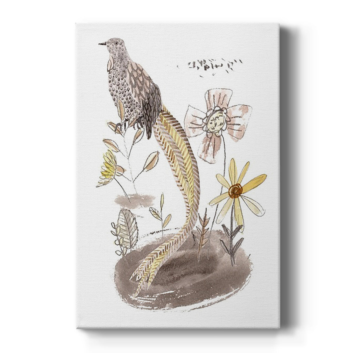 Glowing Garden at Dusk I - Canvas Art Print