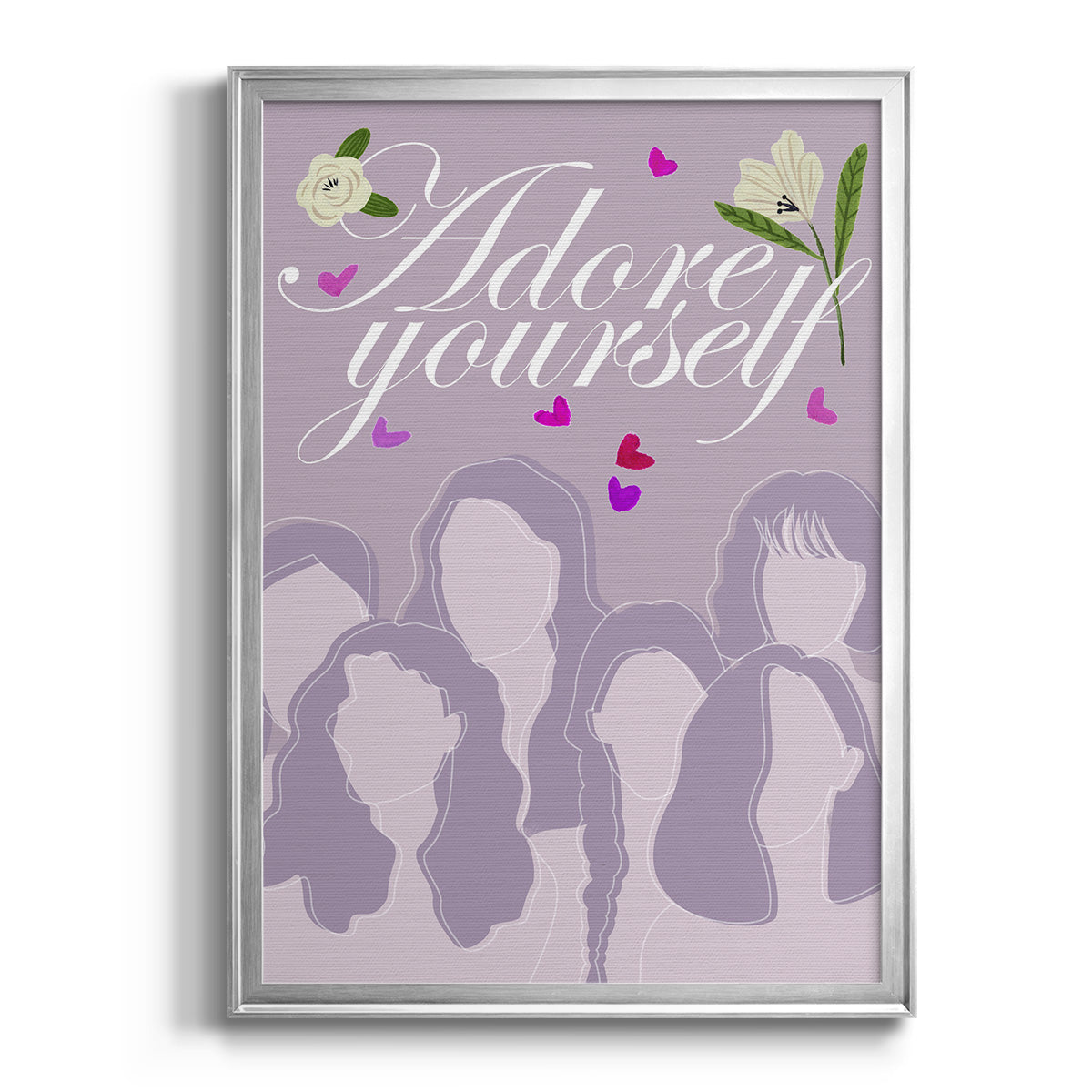 Happy Galentine's Day Collection B Premium Framed Print - Ready to Hang