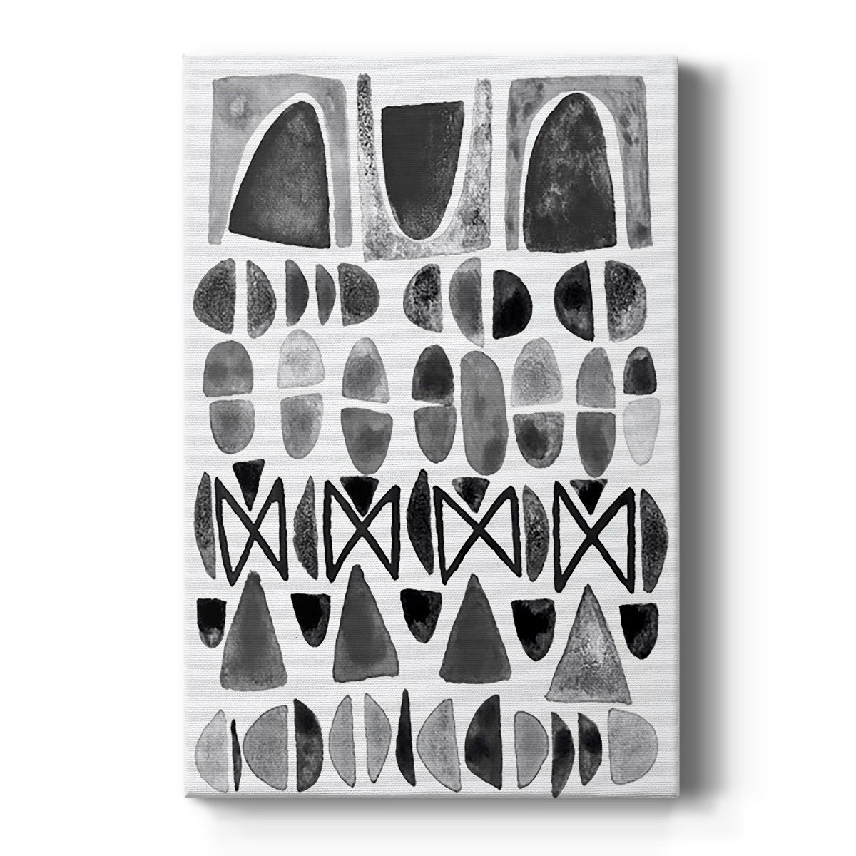 Grey Arches I - Canvas Art Print