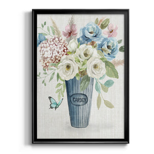 Garden Bouquet Premium Framed Print - Ready to Hang