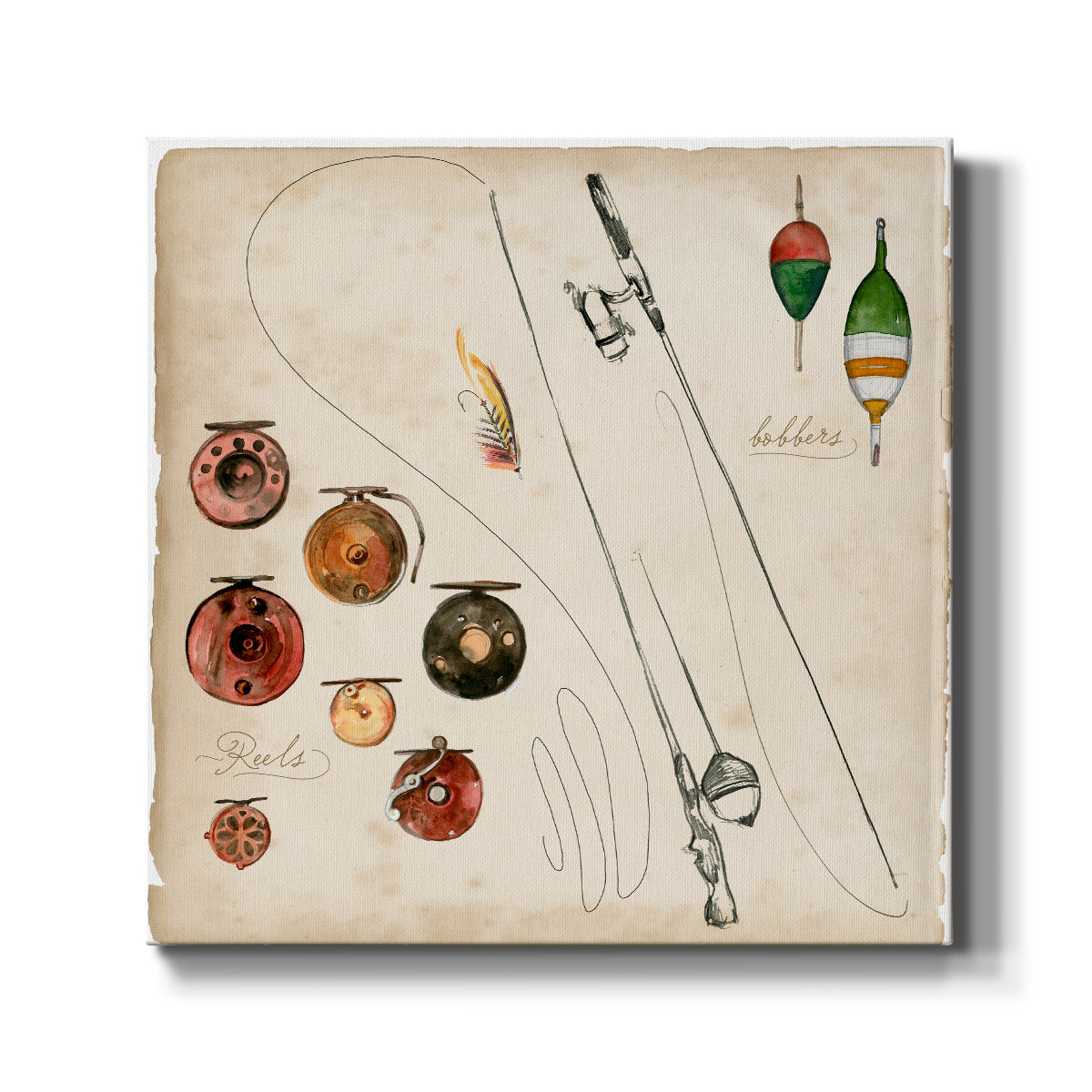 Tackle Box II - Canvas Art Print