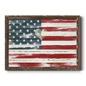 Heart of America-Premium Framed Canvas - Ready to Hang