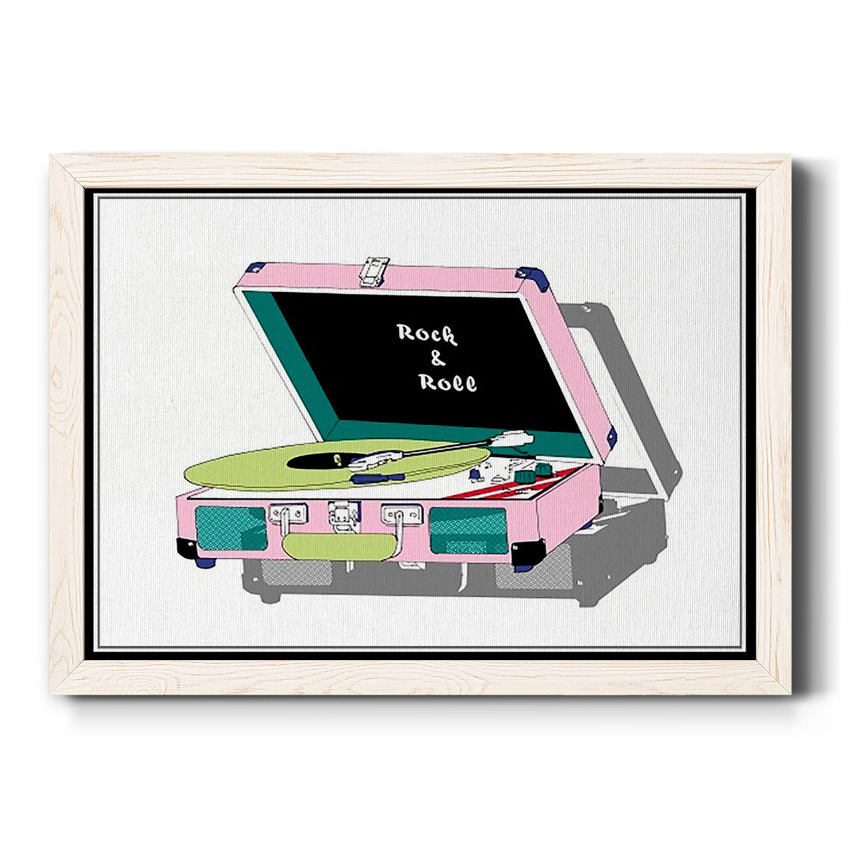 Record Shop I-Premium Framed Canvas - Ready to Hang