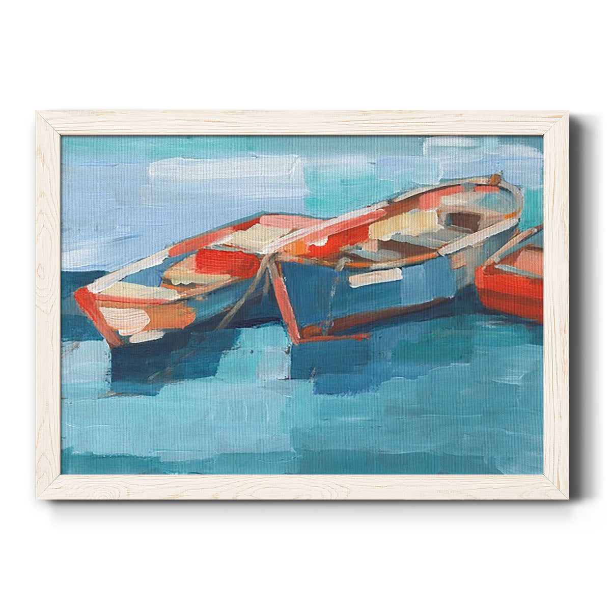Primary Boats I-Premium Framed Canvas - Ready to Hang