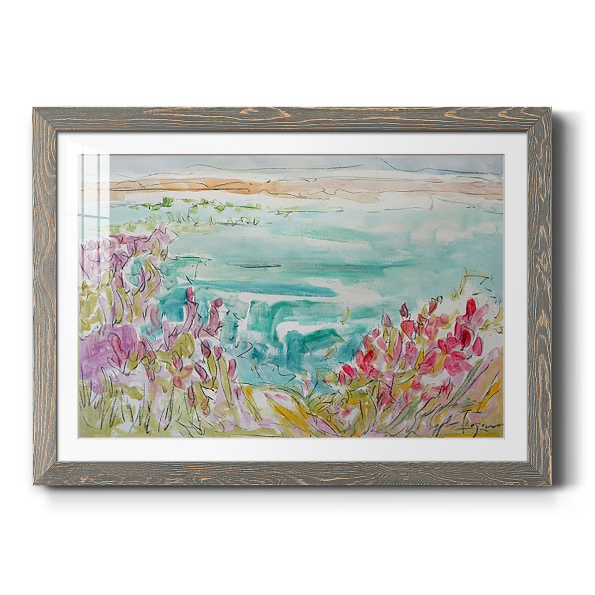 On a Whim, Fly-Premium Framed Print - Ready to Hang