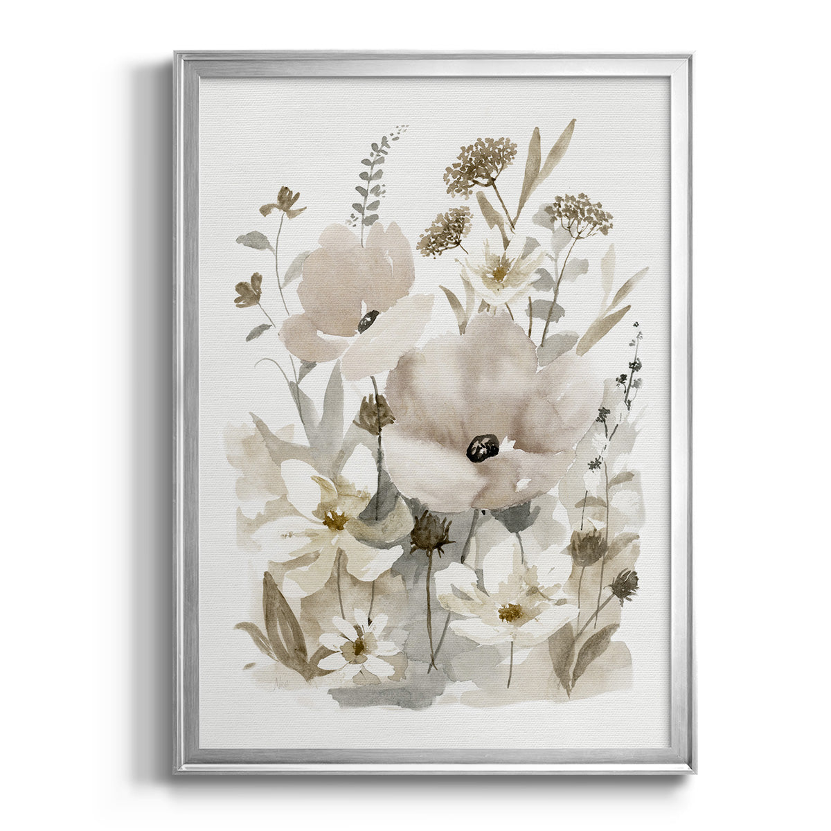 Neutral Nature II Premium Framed Print - Ready to Hang