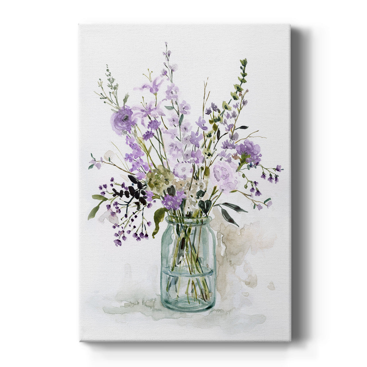 Purple Passion II Premium Gallery Wrapped Canvas - Ready to Hang