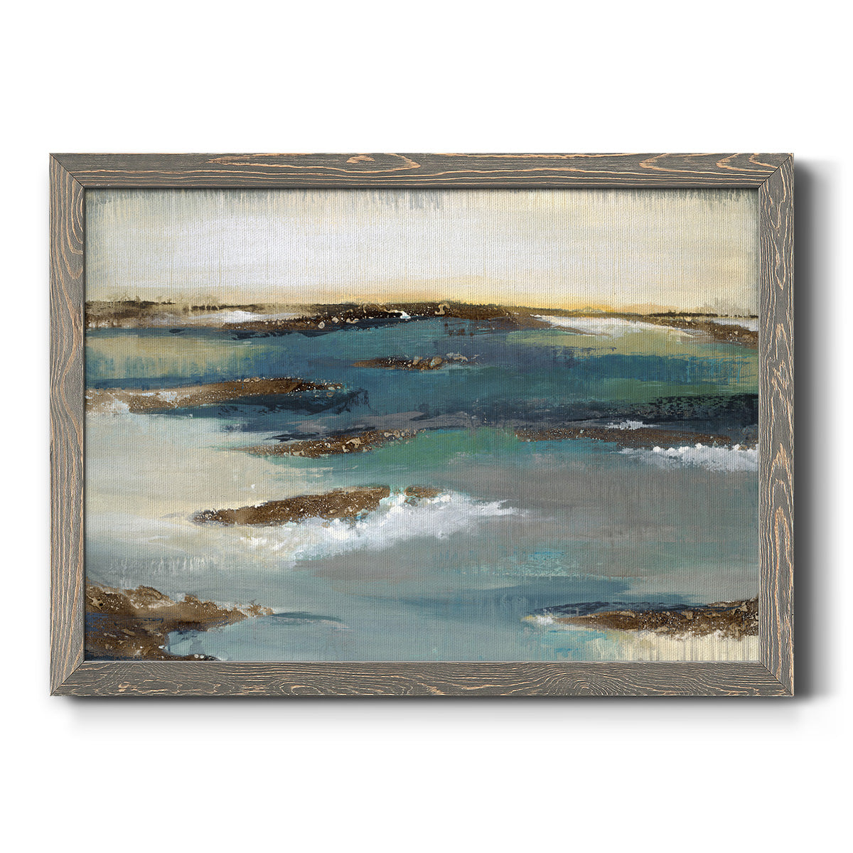 Coastal Bluffs-Premium Framed Canvas - Ready to Hang