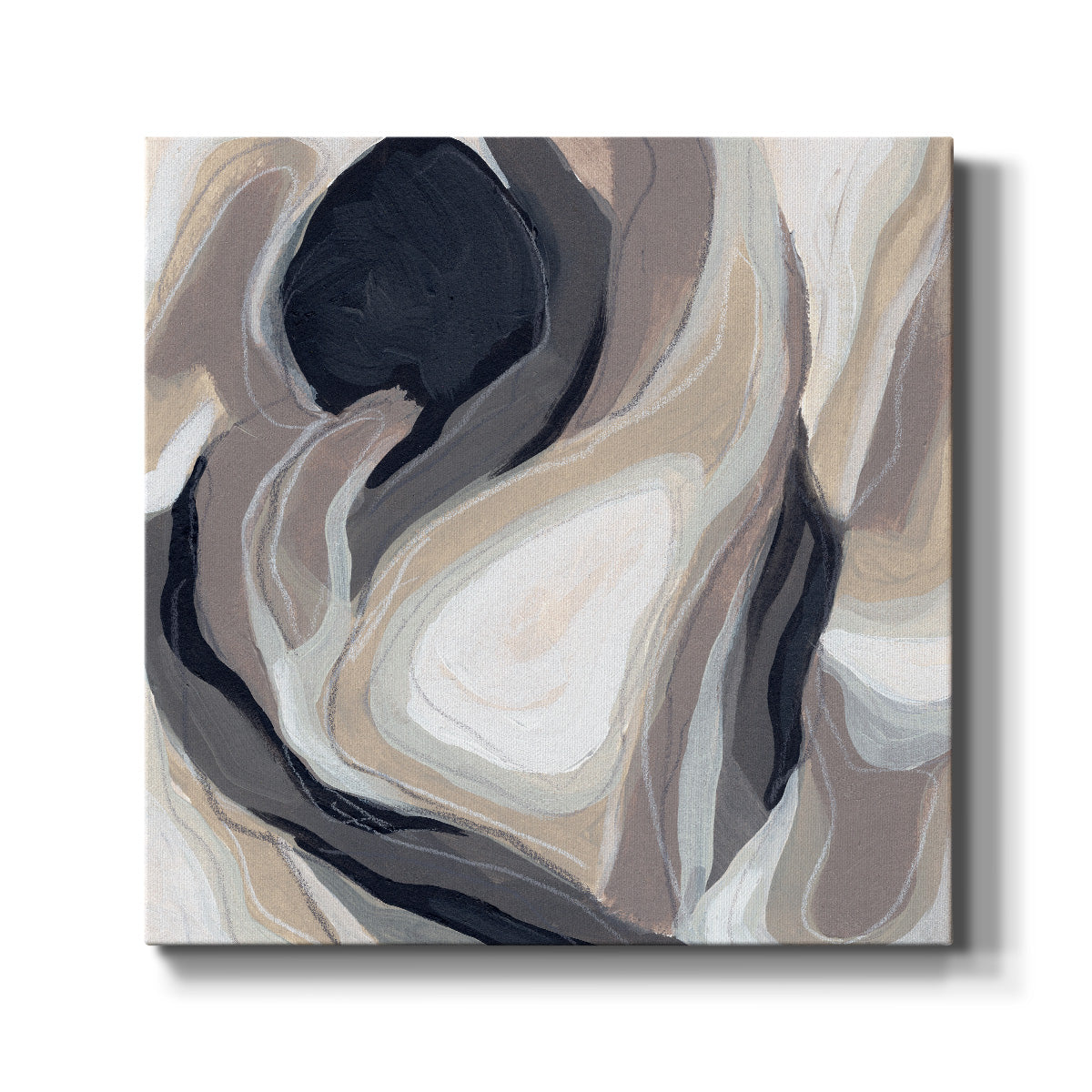 Stone Ripple II-Premium Gallery Wrapped Canvas - Ready to Hang