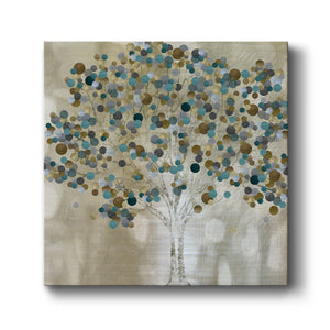 Teal Tree - Canvas Art Print